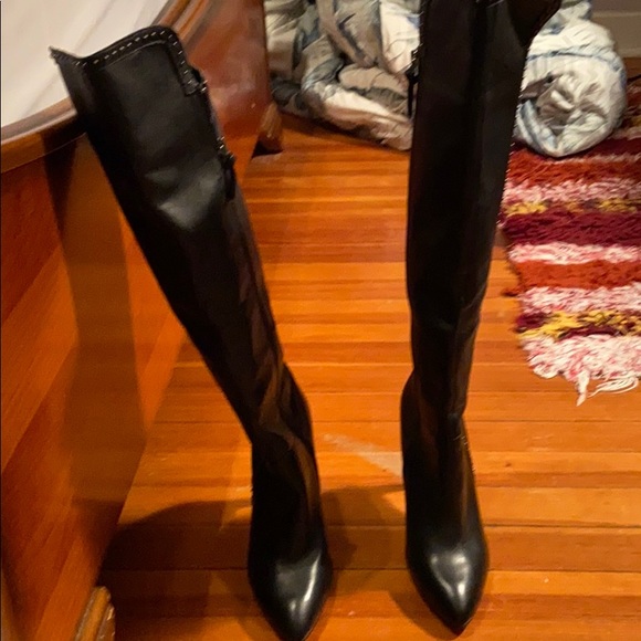 Saks Fifth Avenue Shoes - High heeled black boots